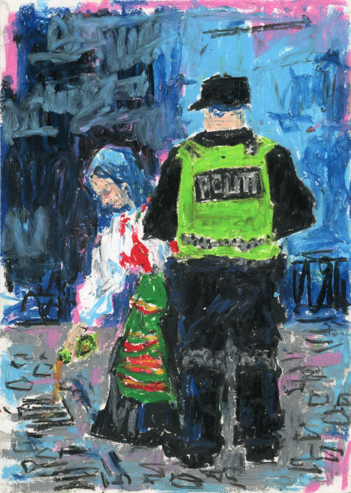Politi, Kunstverk av Alina Yurkovska